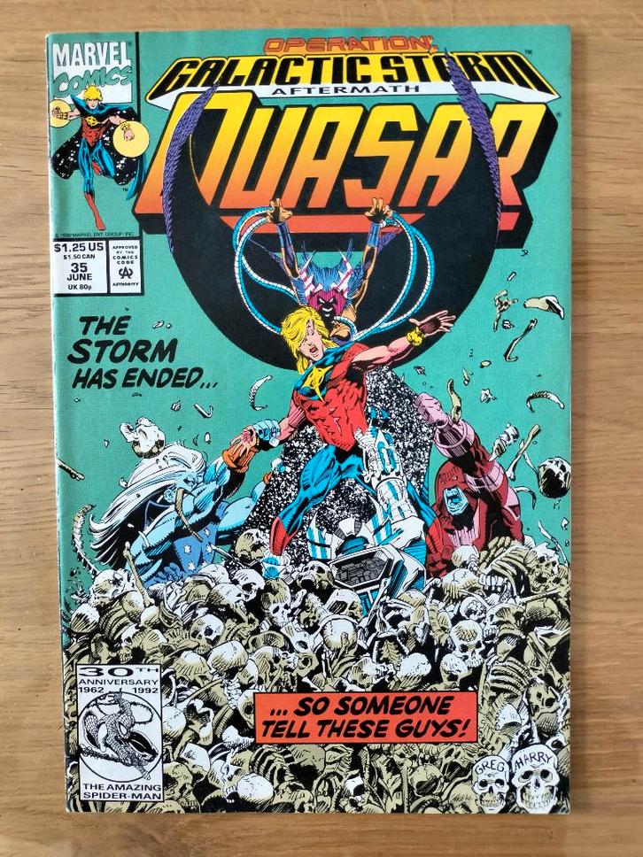 Quasar (1989) #35, Boeken, Strips | Comics, Zo goed als nieuw, Eén comic, Europa, Ophalen of Verzenden