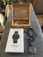 Withings scanhorloge 42mm met 2 extra banden, izgst, Gebruikt, Withings, Zwart, Afstand