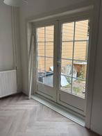 Witte kunststof tuindeuren, Ophalen, Kunststof, Gebruikt, 120 cm of meer