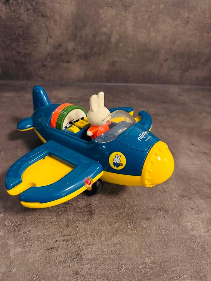 Clementoni Nijntje speelgoed Vliegtuig, Kinderen en Baby's, Speelgoed | Overig, Zo goed als nieuw, Jongen of Meisje, Verzenden