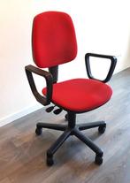 Bureaustoel rood goede kwaliteit evt met Ikea bureau wit, Ergonomisch, Bureaustoel, Zo goed als nieuw, Ophalen