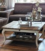 Riviera Maison Salontafel Driftwood 90x90, Huis en Inrichting, Tafels | Salontafels, Ophalen, 50 tot 100 cm, Vierkant, 50 tot 100 cm