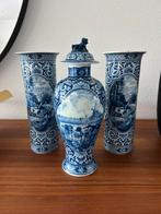 Delfts blauw serie koeien, Antiek en Kunst, Antiek | Keramiek en Aardewerk, Ophalen of Verzenden