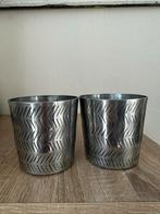 2 H&M Bloempotten - Stijlvol en Modern, Gebruikt, Rond, Binnen, Ophalen of Verzenden