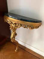 Antiek Empire console wandtafel met spiegel, Antiek en Kunst, Antiek | Meubels | Tafels, Ophalen