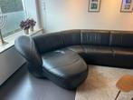 Leolux Gynko 3-zits halve hoekbank leer, Gebruikt, Hoekbank, Driepersoons, Ophalen of Verzenden