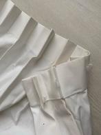 Ecru/Ivoor Witte Gordijnen - 2 stuks - 230x140, Huis en Inrichting, Stoffering | Gordijnen en Lamellen, Gebruikt, 100 tot 150 cm