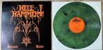 Hellhammer Satanic Rites Dark Green SP lp rare, Ophalen of Verzenden, Gebruikt