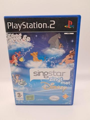 Playstation 2 singstar singalong with disney  beschikbaar voor biedingen