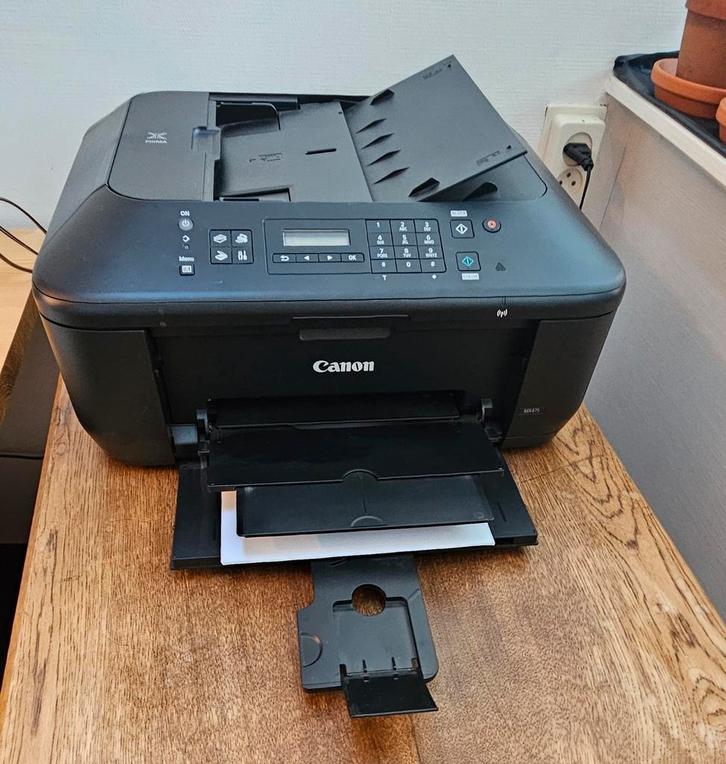 Canon MX475 All-in-One Printer - Met nieuwe catridges, Computers en Software, Printers, Gebruikt, All-in-one, Inkjetprinter, Faxen