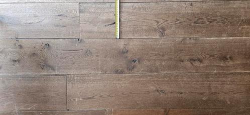 Massief eikenhouten planken vloer 75m2 244x21x1,5cm, Doe-het-zelf en Verbouw, Vloerdelen en Plavuizen, Gebruikt, Vloerdelen of -planken