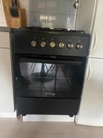Wiggo Gasfornuis inclusief oven, Witgoed en Apparatuur, 60 cm of meer, 4 kookzones, Hete lucht, Vrijstaand