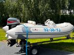 Bootje met trailer, Watersport en Boten, Ophalen, 10 tot 30 pk, Gebruikt, Overige brandstoffen
