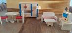 Poppenhuis meubeltjes en poppetjes, Ophalen of Verzenden, Gebruikt, Poppenhuis