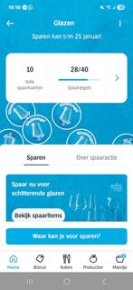 Spaarkaart zegels ah, Glas of Glazen, Nieuw, Ophalen of Verzenden, Glas