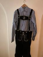 Lederhösen met bloes - maat 54, Ophalen of Verzenden, Zo goed als nieuw, Maat 52/54 (L)