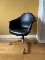 Eames Herman Miller bureau stoel, Leer, Gebruikt, Vintage, Eén