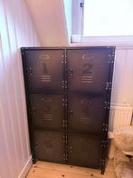 Industriële metalen kast met 6 vakken, Ophalen, Zo goed als nieuw