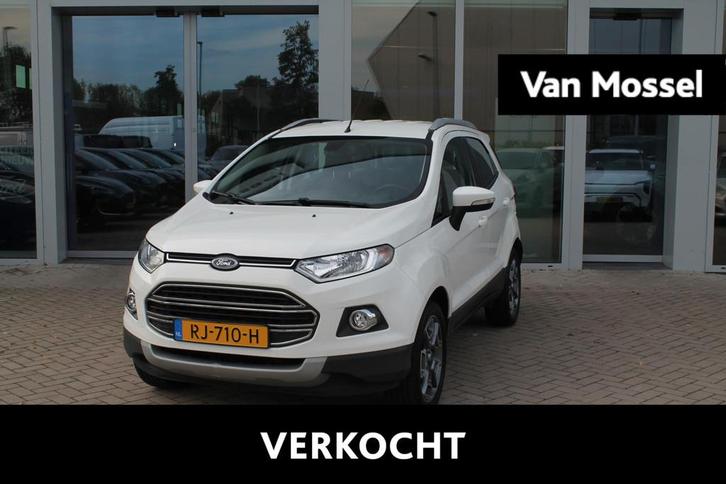Ford EcoSport 1.0 EcoBoost Titanium | Cruise Control | Stoel, Auto's, Ford, Bedrijf, Te koop, Ecosport, ABS, Achteruitrijcamera