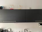 Donkergrijze bovenkast keuken, Ophalen, Zo goed als nieuw, Grijs, Overige typen