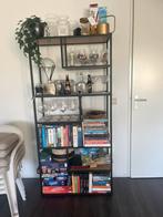 Metalen vakkenkast, Huis en Inrichting, Ophalen of Verzenden, Zo goed als nieuw, 25 tot 50 cm, 150 tot 200 cm