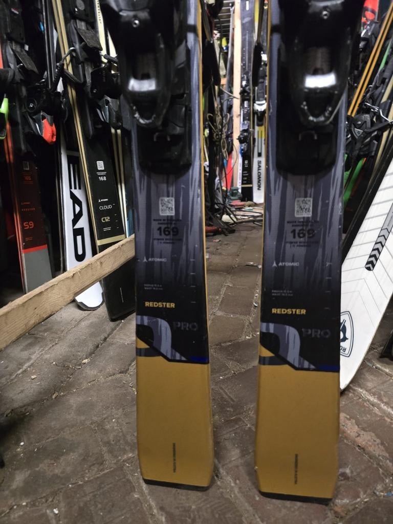 165cm ATOMIC QPRO, Sport en Fitness, 160 tot 180 cm, Ophalen of Verzenden, Zo goed als nieuw, Carve