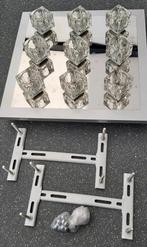 Plafondlampen zgan 2 stuks, Ophalen, Zo goed als nieuw, Glas, Modern