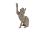 Gouden Kat Sculptuur - Polystone 22cm, Ophalen of Verzenden, Nieuw, Dier
