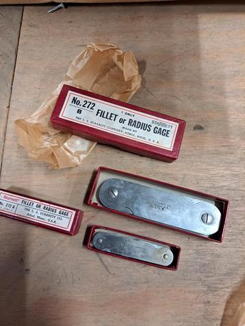 Radius mal no.272 a en b, starrett beschikbaar voor biedingen