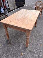 Grenen boeren tafel, Ophalen, Gebruikt, 50 tot 100 cm, Nvt