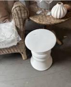 Riviera Maison bijzettafel zuil Aveiro end table, Ophalen, Minder dan 55 cm, Riviera maison, Rond