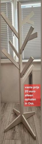 Witte boom kapstok, hout, stevig, Zo goed als nieuw, Minder dan 100 cm, Hout, Ophalen