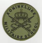 Embleem Koninklijke Militaire School (KMS), Embleem of Badge, Nederland, Ophalen of Verzenden, Landmacht