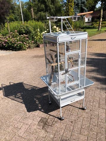 Te koop mooie kort gebruikte papagaaienkooi beschikbaar voor biedingen