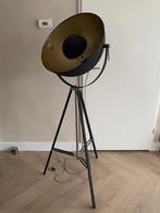 Vloerlamp hollywood retro vloerlamp zwart romi, Huis en Inrichting, Lampen | Vloerlampen, Ophalen, Zo goed als nieuw, 150 tot 200 cm