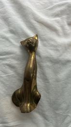 Koperen kat, Antiek en Kunst, Ophalen of Verzenden