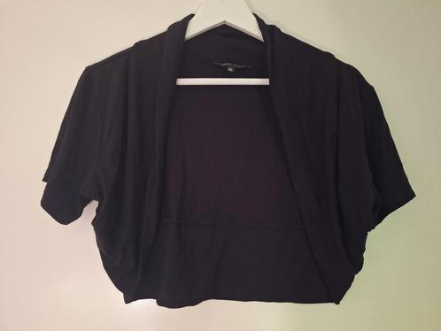 Zgan zwart bolero vestje mt xl 42 44, Kleding | Dames, Truien en Vesten, Zo goed als nieuw, Maat 42/44 (L), Zwart, Ophalen of Verzenden