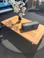 Yoga koffie tafel 4 seasons outdoor teak hout, Verzenden, Zo goed als nieuw, Rechthoekig, Teakhout