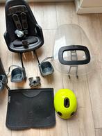 Bobike Urban Mini & Maxi + Windscherm, Helm, Bevestiging, Ophalen, Achterzitje, 9 t/m 18 kg, Gebruikt