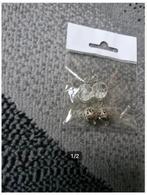 Oorbellen met zilveren balletjes hh, Hangers, Onbekend, Nieuw, Ophalen of Verzenden