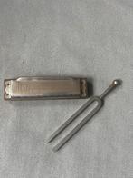 Hohner Blues Harp + Stemvork, Muziek en Instrumenten, Blaasinstrumenten | Mondharmonica's, Ophalen of Verzenden, Gebruikt, Diatonisch