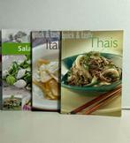 3 kookboekjes salades, Italiaans en Thais, Ophalen of Verzenden, Zo goed als nieuw, Italië