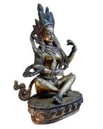 Vuurvergulde bronzen Avalokiteshvara Padmapani, Ophalen of Verzenden, Gebruikt