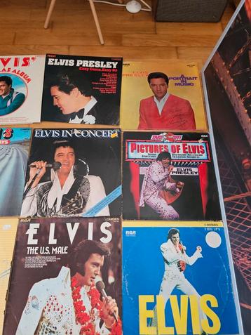 Vinylplatencollectie, Elvis, Abba, Kenny Rogers en vele ande beschikbaar voor biedingen