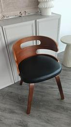 Eettafel stoelen, Huis en Inrichting, Ophalen, Gebruikt, Zwart