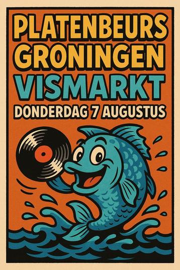 Platenbeurs Groningen Vismarkt donderdag 7 augustus beschikbaar voor biedingen