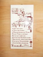 Tegeltje, met tekst en plaatje, Huis en Inrichting, Woonaccessoires | Tekstborden en Spreuken, Ophalen, Zo goed als nieuw