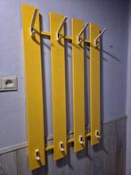 Vintage Gele Kapstok - Retro Design Jaren 60/70, Huis en Inrichting, Woonaccessoires | Kapstokken, Gebruikt, 100 tot 150 cm, Hout