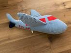 XL vliegtuig knuffel 60cm, Ophalen of Verzenden, Zo goed als nieuw, Overige typen