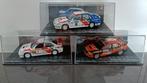Mitsubishi miniatuur rally auto's 1:43, Hobby en Vrije tijd, Modelauto's | 1:43, Ophalen of Verzenden, Zo goed als nieuw, Auto